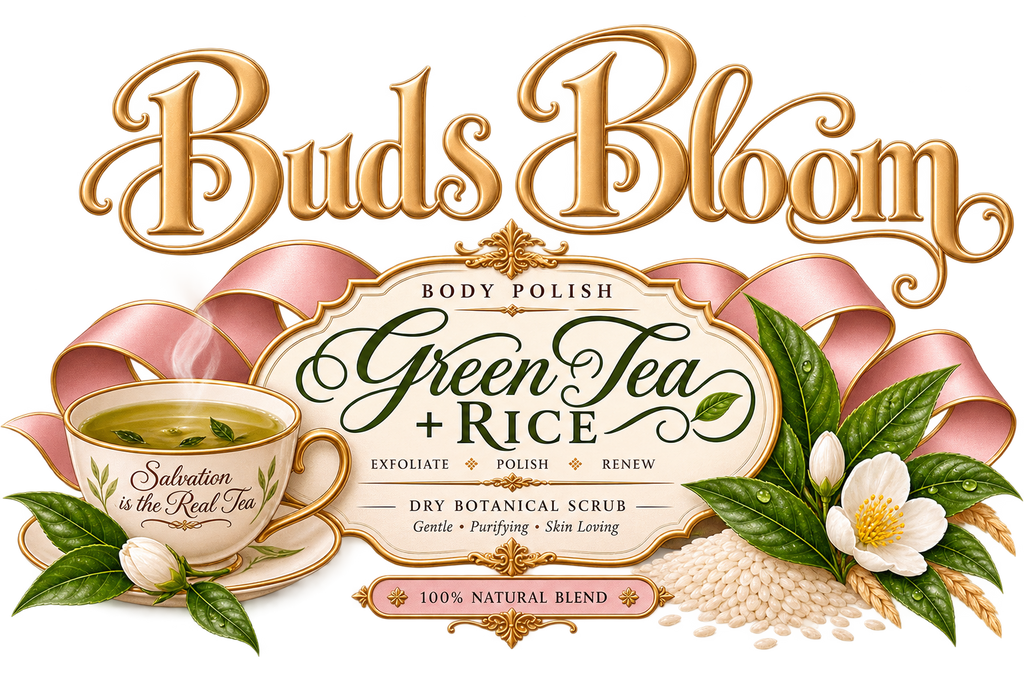 Green Tea & Rice Body Scrub