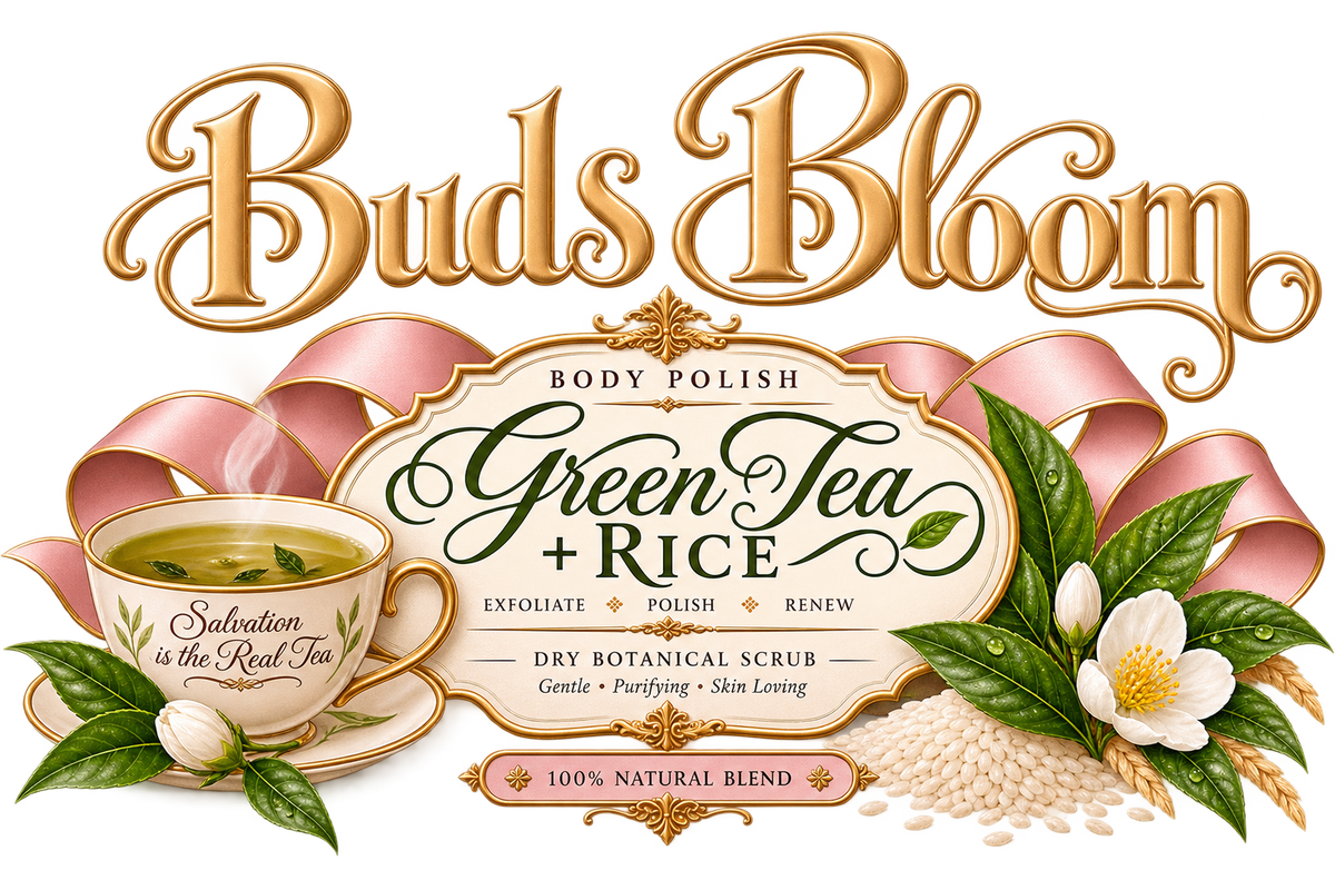 Green Tea & Rice Body Scrub